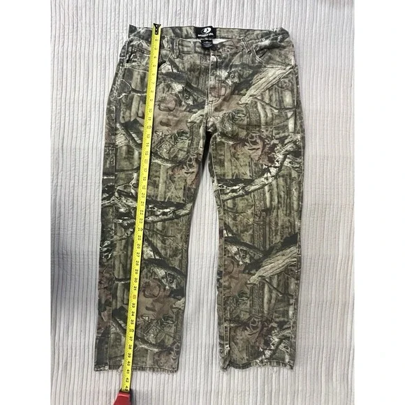 Mossy Oak Break Up Infinity Camo Pants Straight Fit Camouflage Mens 38x32 - Picture 3 of 10